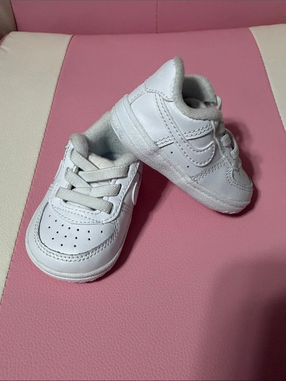 INFANT NIKE AIR FORCE 1 CRIB CASUAL SHOES Sz 1C